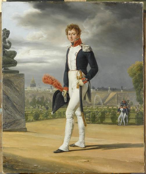 Philippe Lenoir (1785-1867), collector, friend of the artist, 1814 - Орас Верне
