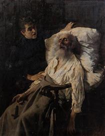 The dying man - Isidoro Grünhut