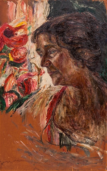 Портрет дружини художника, 1929 - Абрам Маневич