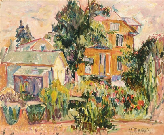 The Yellow House - Abraham Manievich