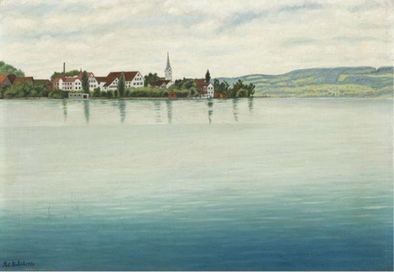 Berlingen Seen from the Untersee, 1926 - Adolf Dietrich