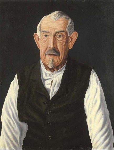 Vater des Künstlers - Adolf Dietrich