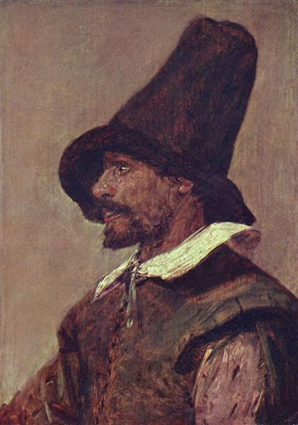 Portrait of a Man, c.1630 - Адріан Брауер