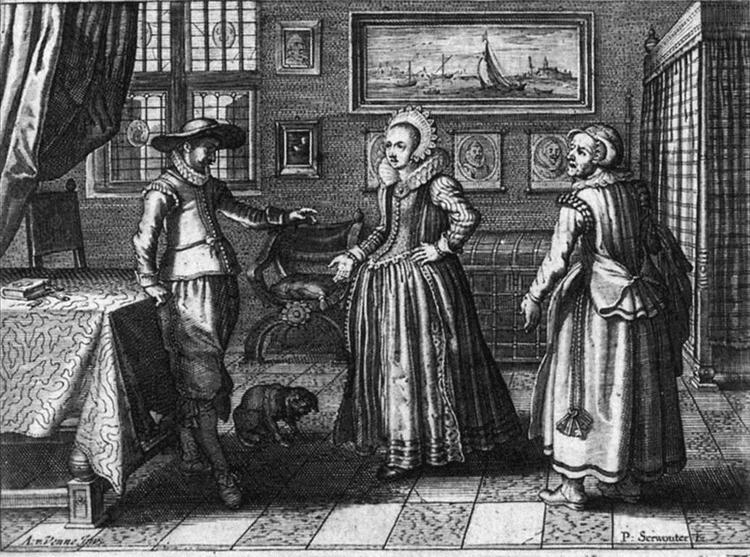 Illustration, 1625 - Адриан ван де Венне