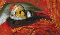 Maurice (1567-1625), Prince of Orange, Lying in State - Adriaen van de Venne