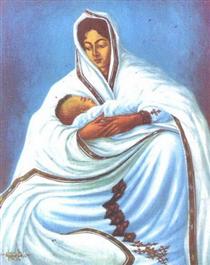 Mother Ethiopia - Afewerk Tekle