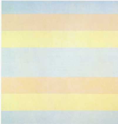 With My Back to the World, 1997 - Agnes Martin