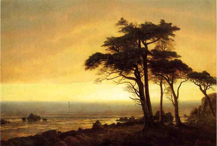 California Coast - Albert Bierstadt