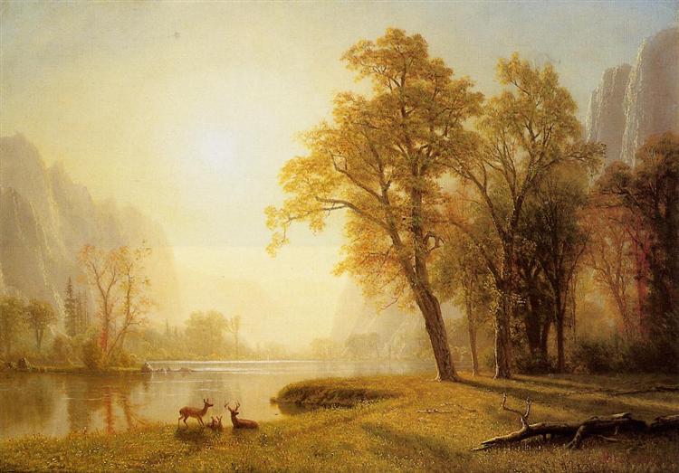Kings River Canyon, California, 1873 - 1874 - Albert Bierstadt
