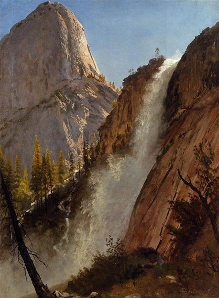 Liberty Cam, Yosemite, 1873 - 阿爾伯特·比爾施塔特