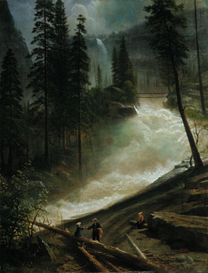 Nevada Falls, Yosemite, 1872 - Альберт Бирштадт