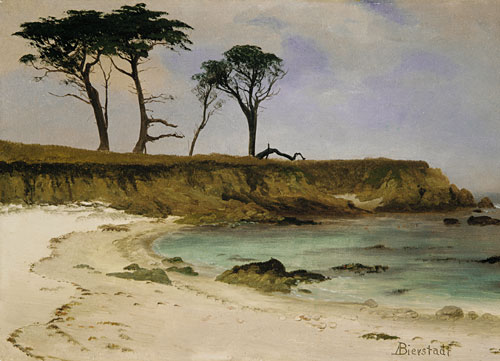 Sea Cove, c.1890 - Albert Bierstadt
