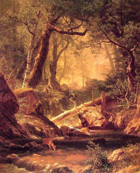 White Mountains, New Hampshire, 1863 - Albert Bierstadt