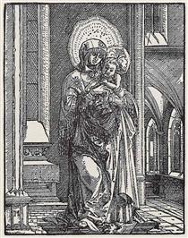 Beautiful Mary in the Church - Albrecht Altdorfer