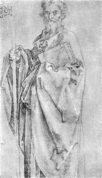 Apostle Bartholomew - Albrecht Dürer