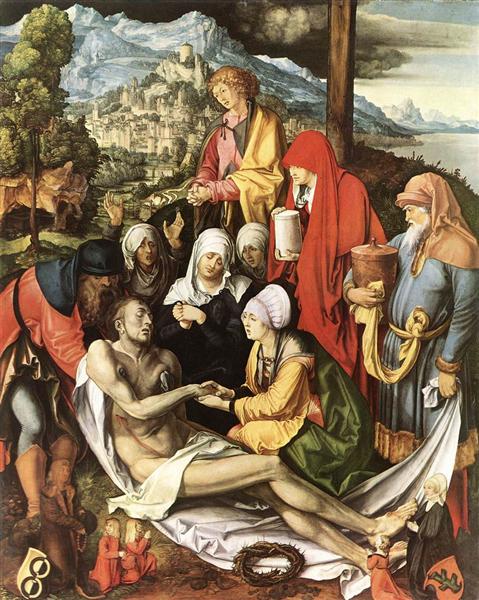 Lamentation for Christ, 1500 - 1503 - 杜勒