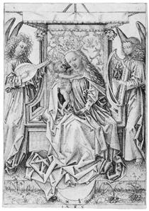 Madonna and Child with musical angels - Albrecht Dürer