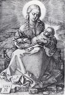 Madonna With The Swaddled Infant - Albrecht Dürer