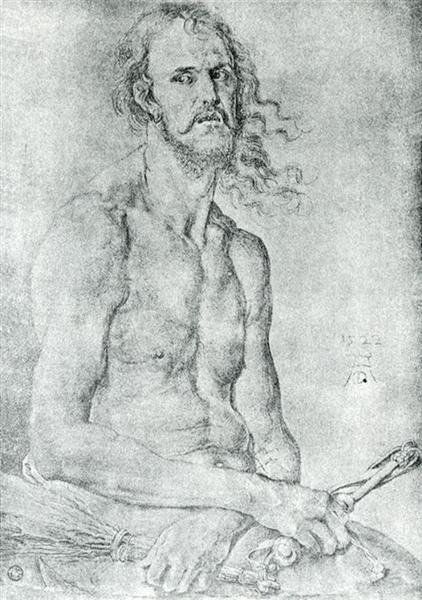 Муж скорбей, 1522 - Альбрехт Дюрер