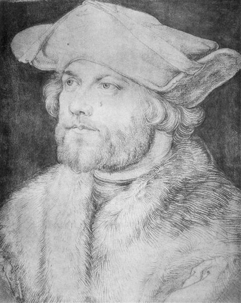 Portrait of a Man (Damia van der Goes) - Albrecht Dürer