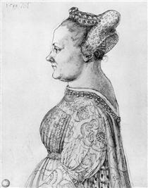 Portrait of a Woman - Albrecht Dürer