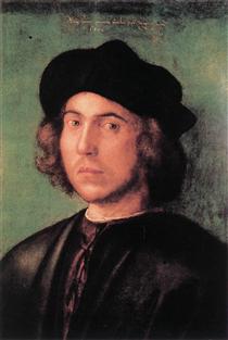 Portrait of a Young Man - Albrecht Dürer