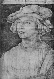 Portrait of Barent van Orley - Alberto Durero