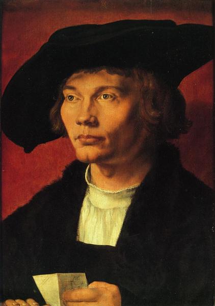 Portrait of Bernhard von Reesen, 1521 - Альбрехт Дюрер