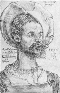 Portrait of Captain Felix Hungersperg - Albrecht Dürer