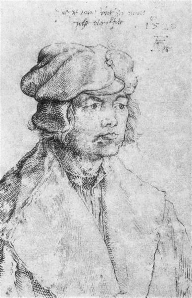 Портрет Иовста Планкфельта, 1520 - Альбрехт Дюрер