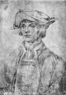 Portrait of Lukas van Leyden - Albrecht Dürer