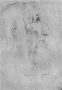 Portrait of Matthew Landauer - Albrecht Dürer