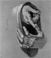 Study of Hands - Albrecht Durer