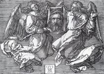 Sudarium Displayed By Two Angels - Albrecht Dürer