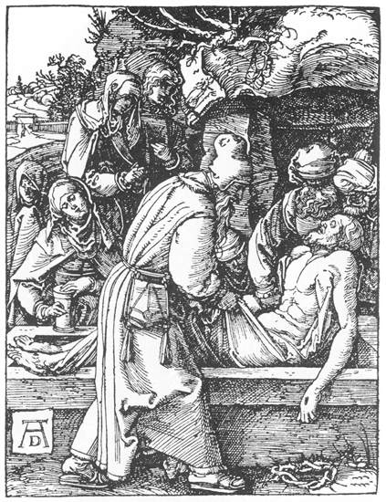 Положение во гроб, 1511 - Альбрехт Дюрер