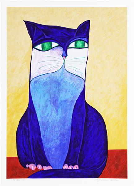 Blue Cat - Aldemir Martins