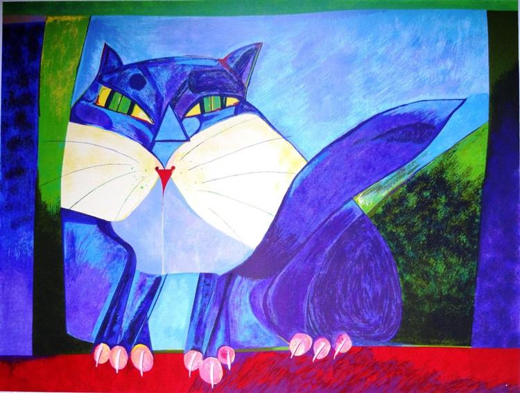 Cat, 1982 - Aldemir Martins