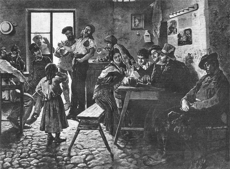 Austeria rzymska, 1875 - Aleksander Gierymski