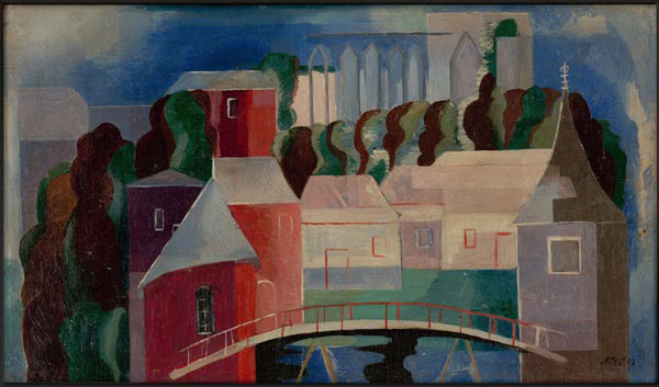 View of the bridge, 1936 - 1938 - Alexandra Exter