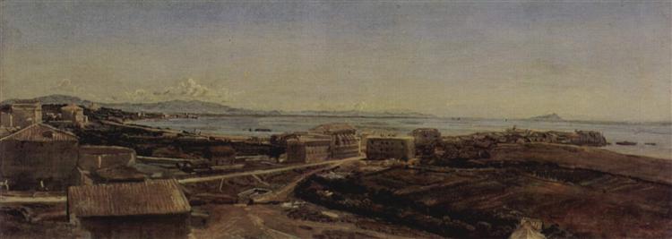 Torre del Greco near Pompea and Naples, 1846 - Alexander Ivanov
