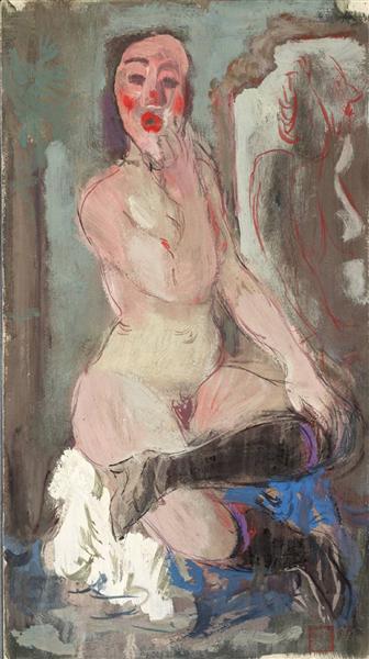 Nude, 1938 - Alexandre Jacovleff