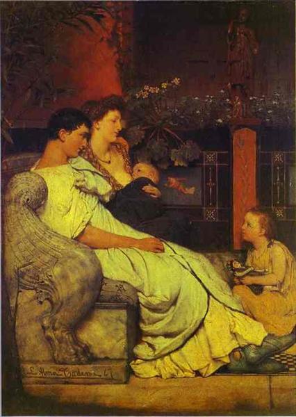 Roman Family - Sir Lawrence Alma-Tadema