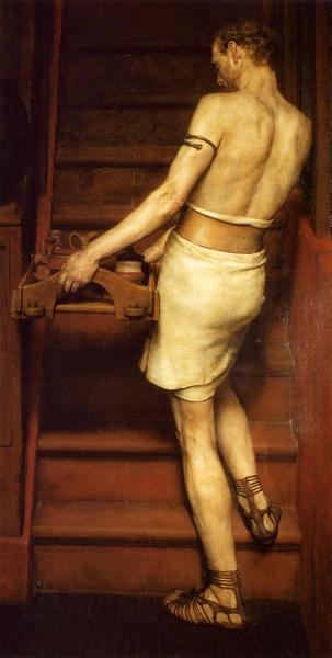 The Roman Potter, 1884 - Лоуренс Альма-Тадема
