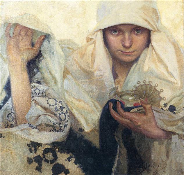 Fate, 1920 - Alphonse Mucha