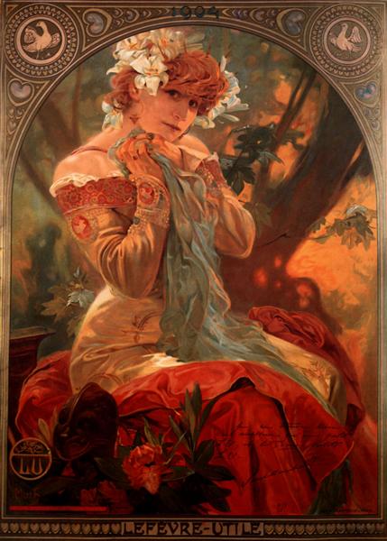 Lefevre Utile, 1903 - Alphonse Mucha