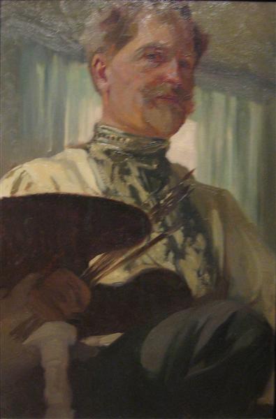 Self-portrait, 1907 - Alfons Maria Mucha