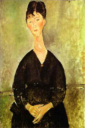Cafe Singer, 1917 - Amedeo Modigliani