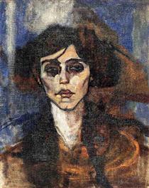 Retrato de Maude Abrantes - Amedeo Modigliani