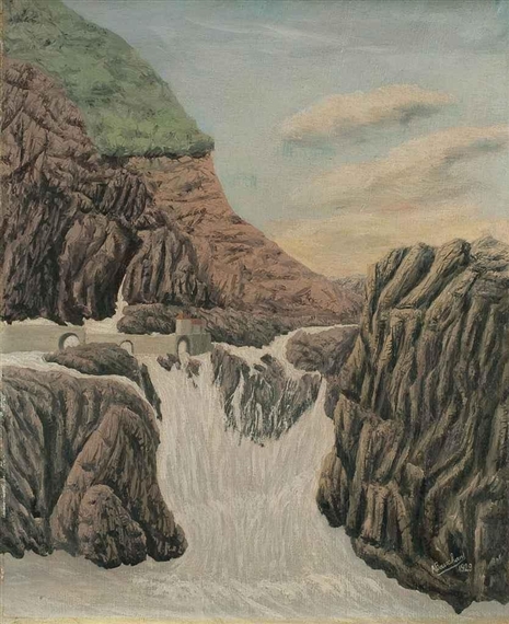 La chute d'eau, 1929 - Andre Bauchant