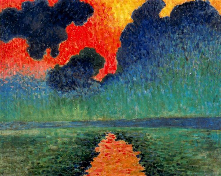 Effect of Sun on the Water, London, 1906 - Andre Derain